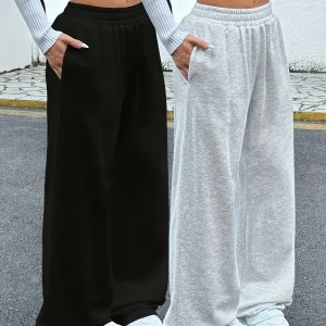 Essential Drawstring Joggers with Pockets